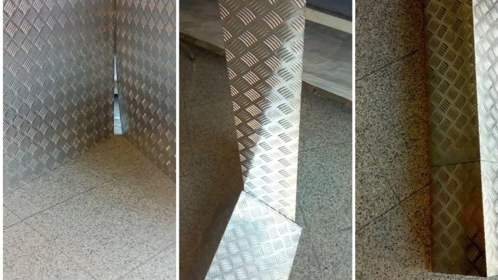 ورق آجدار با الگوی برجسته ضدلغزش